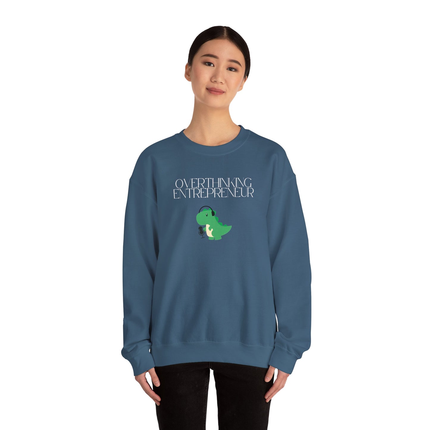 Overthinking Entrepreneur Podcast Sweatshirt