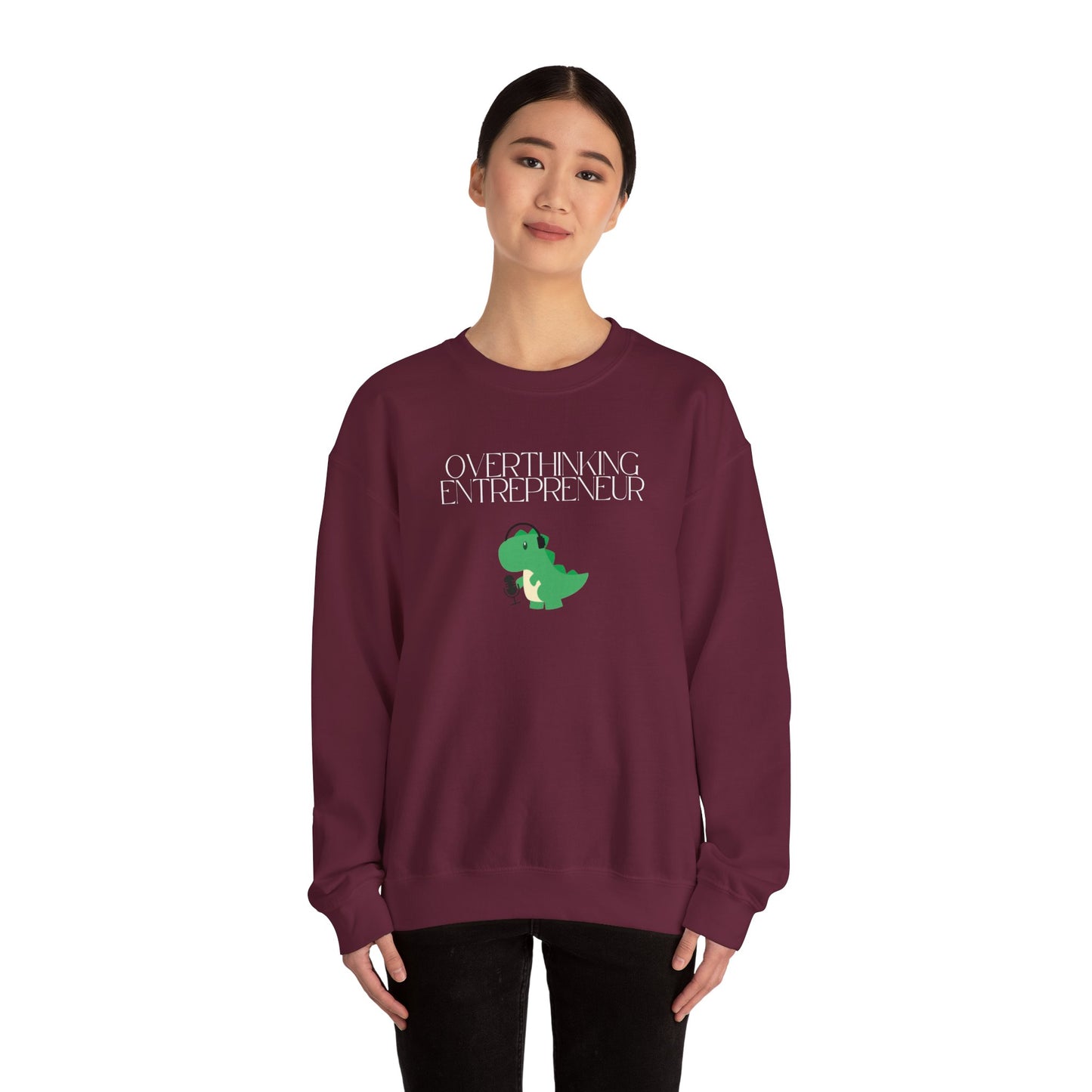Overthinking Entrepreneur Podcast Sweatshirt