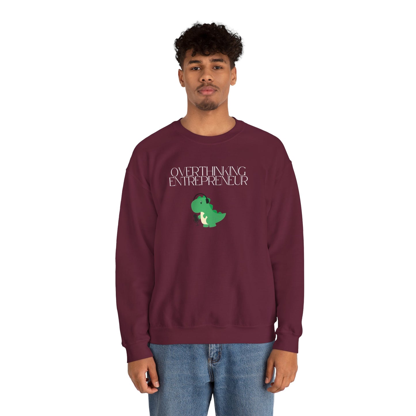 Overthinking Entrepreneur Podcast Sweatshirt