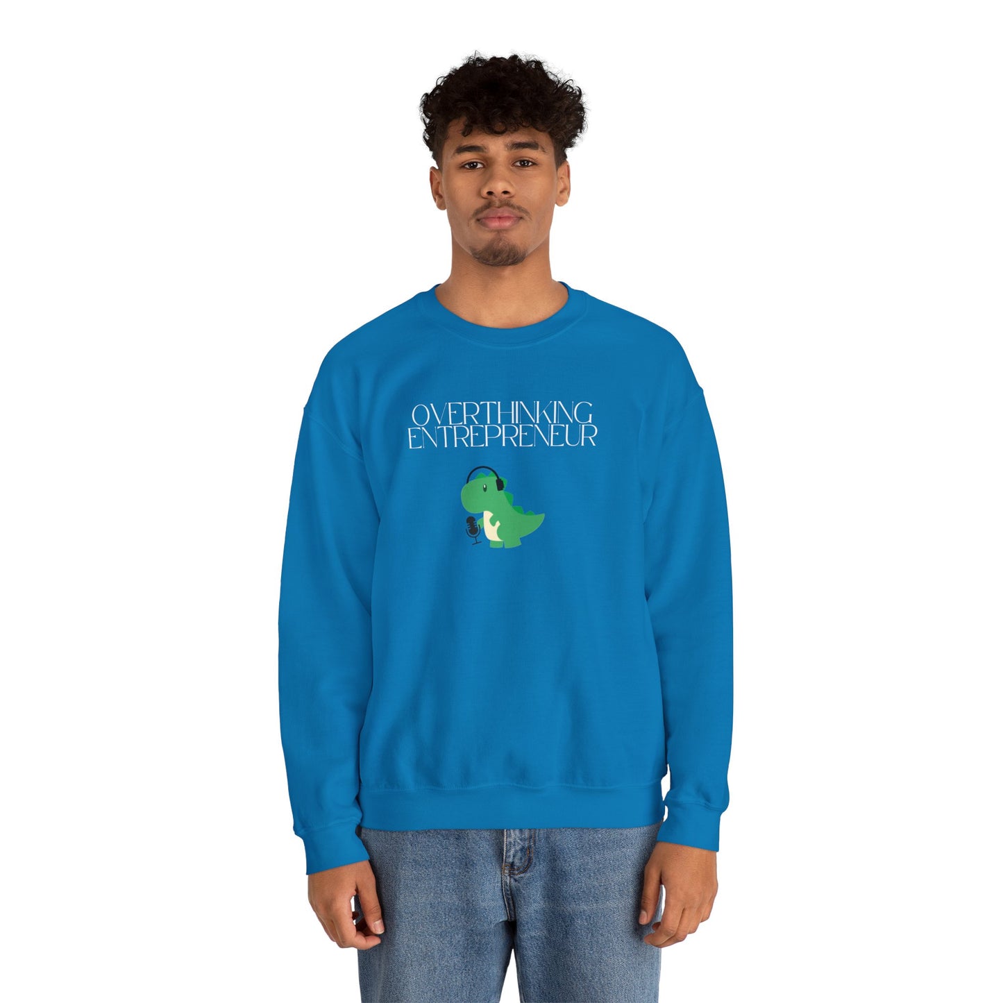 Overthinking Entrepreneur Podcast Sweatshirt
