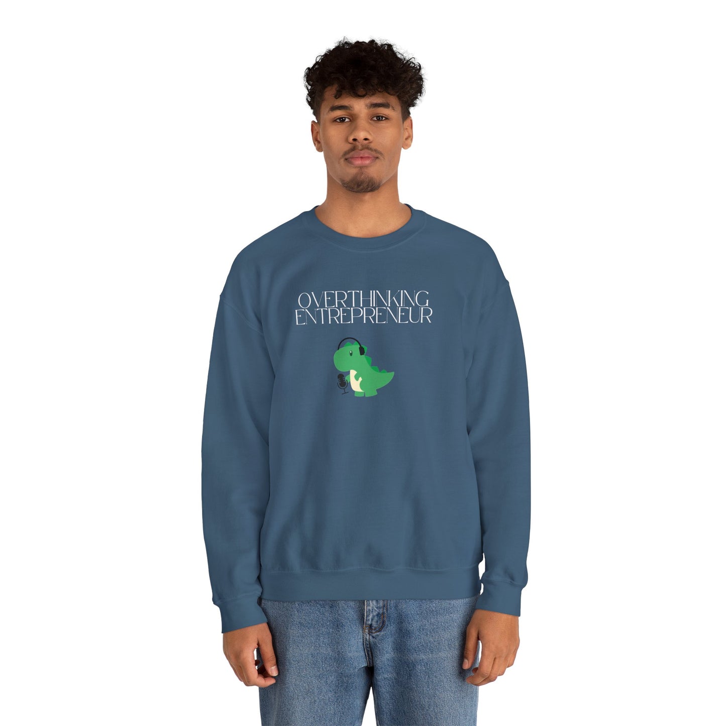 Overthinking Entrepreneur Podcast Sweatshirt