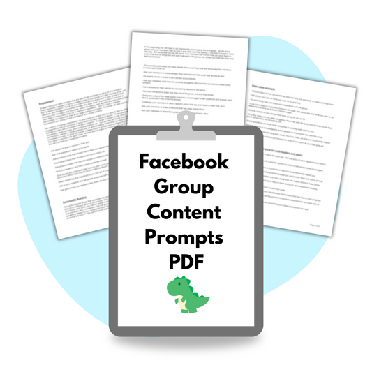 Facebook Group Content Prompts PDF