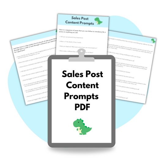Sales Post Content Prompts