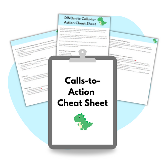 Calls-to-Action Cheat Sheet