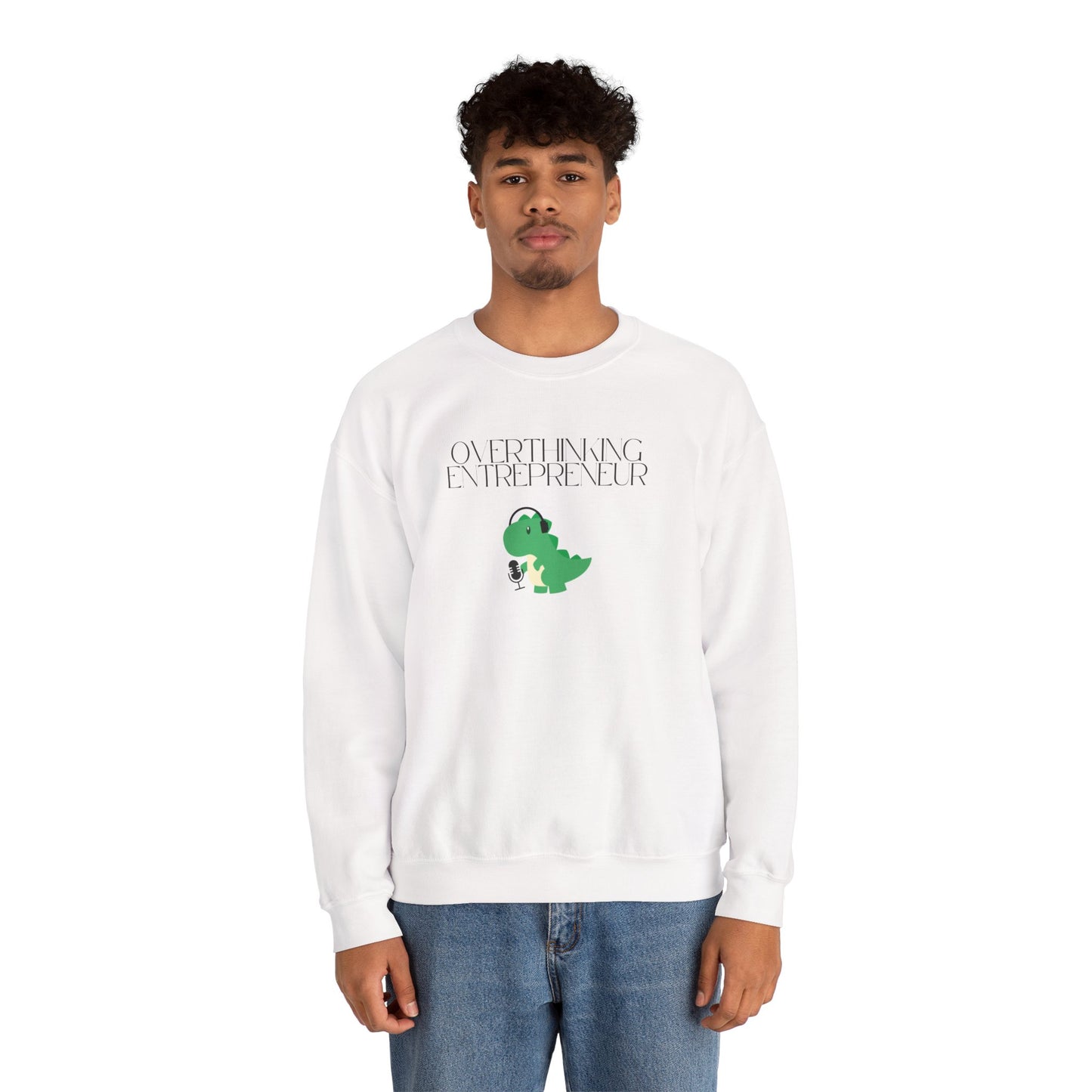 Overthinking Entrepreneur Podcast Sweatshirt