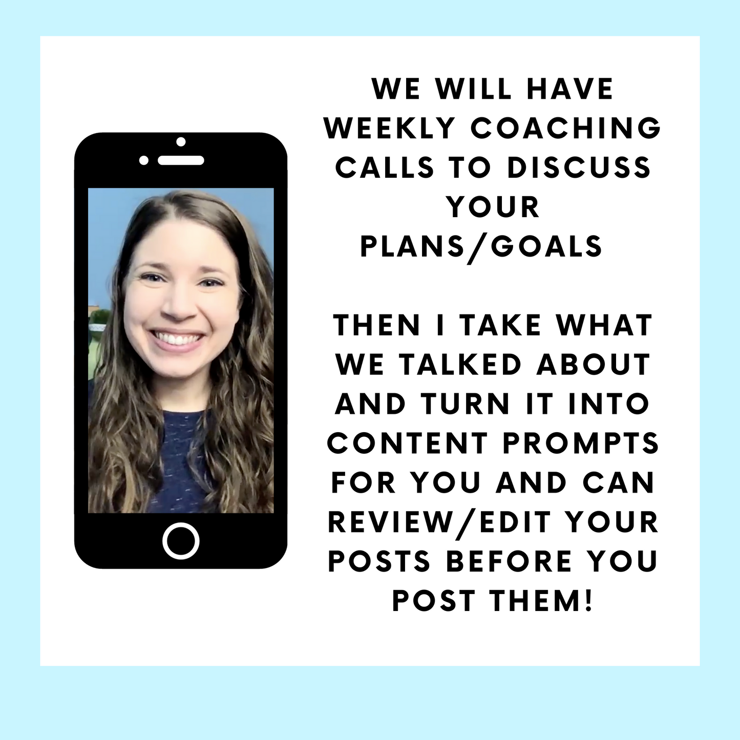 Private Coaching + Content Prompts 4 Week Package