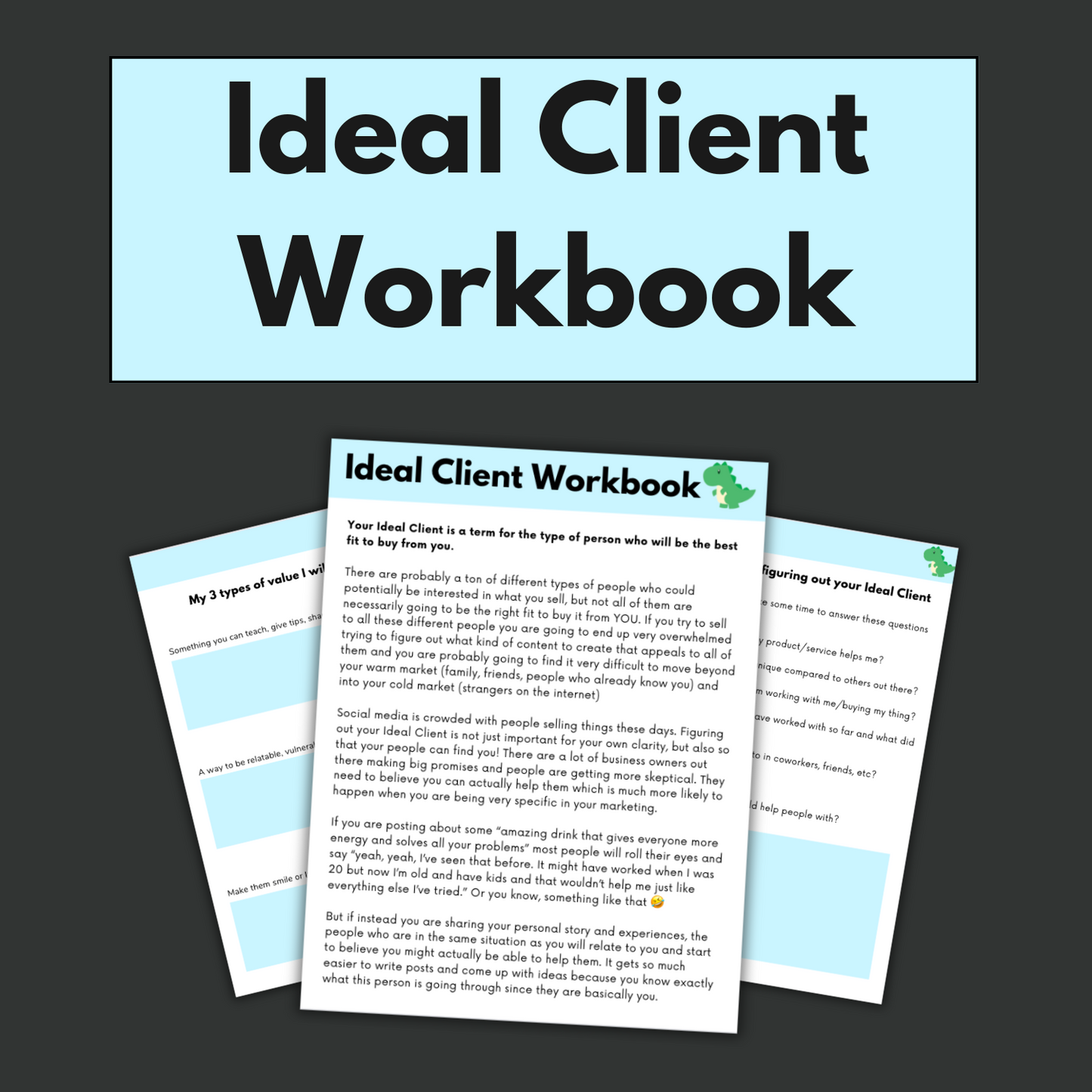 Ideal Client Workbook