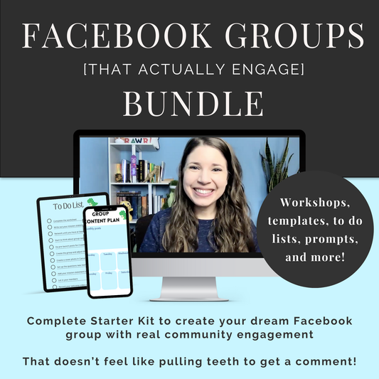 Facebook Groups that Actually Engage Bundle
